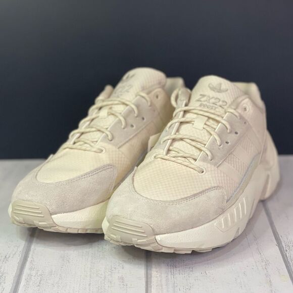 ADIDAS ZX 22 Boost Men's size 11.5 US GY6697 Cream White/Clear brown NEW - Picture 1 of 12